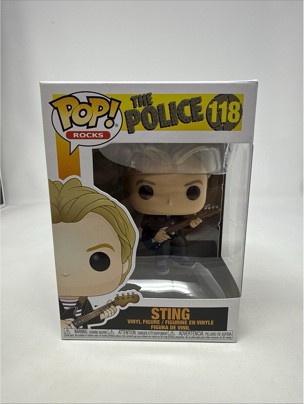 Funko POP! The Police | #118 STING w/Bass Guitar